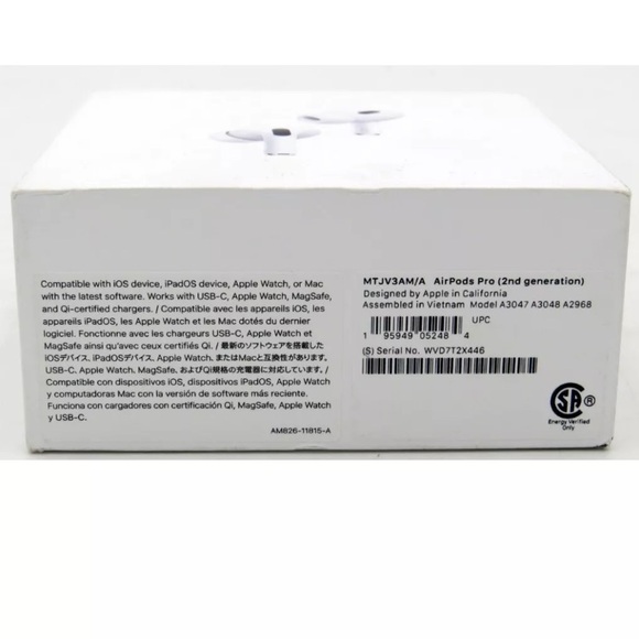 Apple air pod pro 2nd generation White Wireless Earbuds with Charging Case - Picture 4 of 7